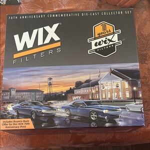 WIX Filters 70th Anniversary Die-Cast Collector Set Brand New